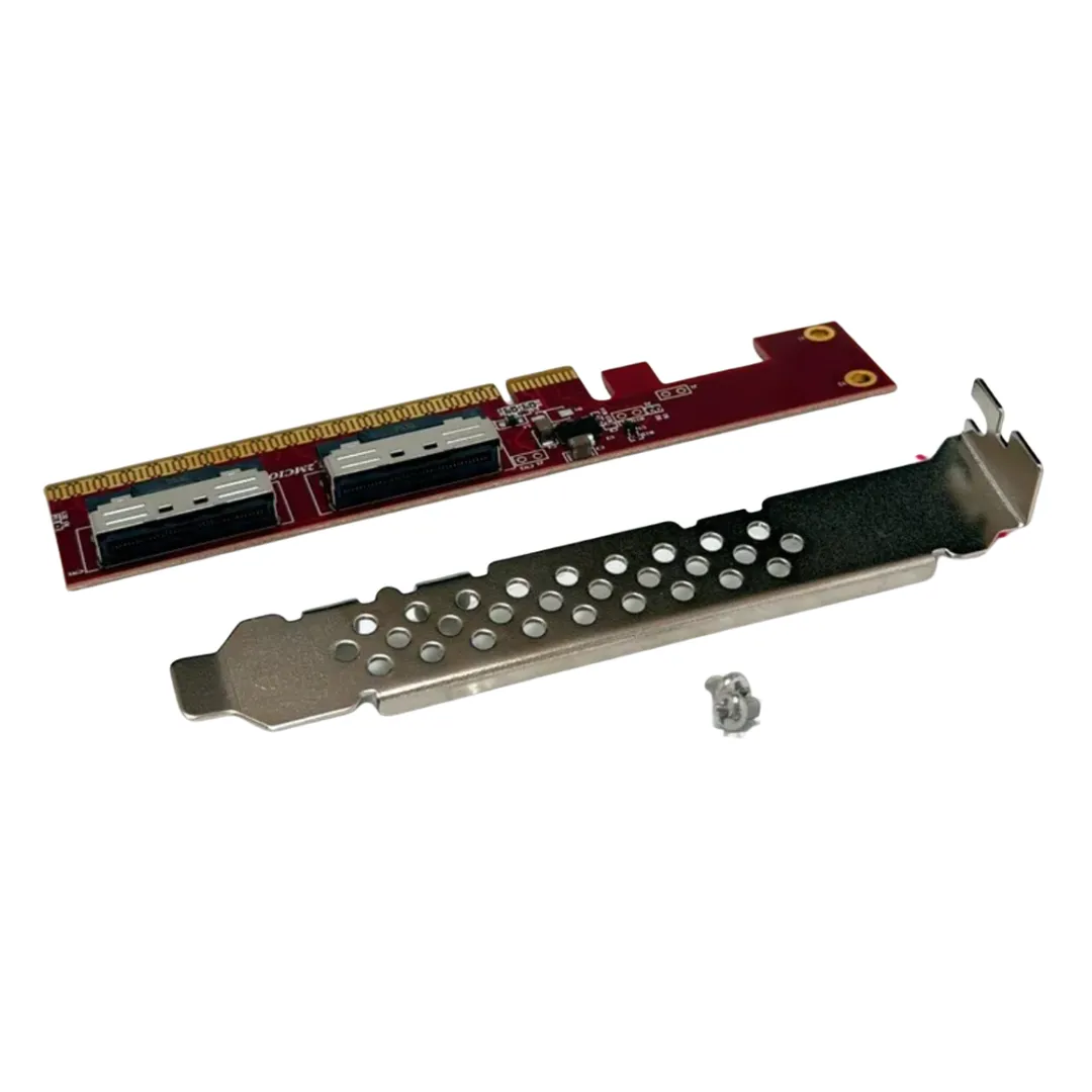 MCIO 8i Adapter Board PCIe Bracket
